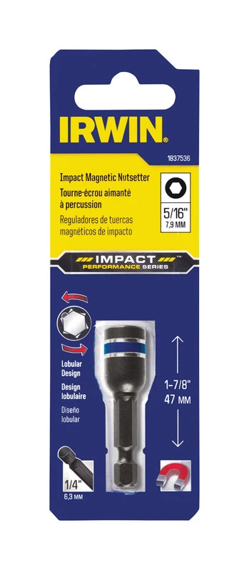Impact Performance Series 5/16 In. Metric Lobular Power Nut Driver 1-7/8 In. L