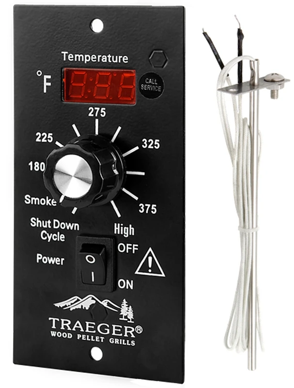 Digital Thermostat Kit With Meat Probes And Led Display