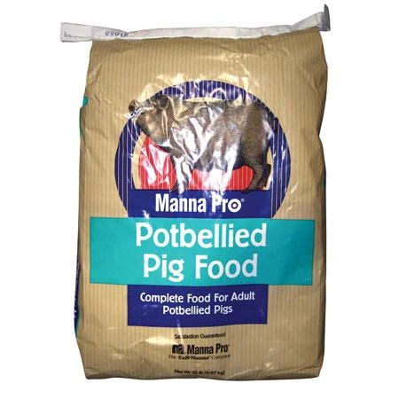 Potbellied Pig Feed, 20 Lbs. - Complete Nutrition For Adult Pigs