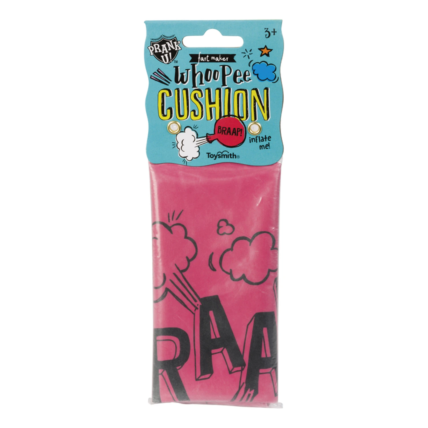 Whoopee Cushion Toy - Classic Prank Burgundy Color