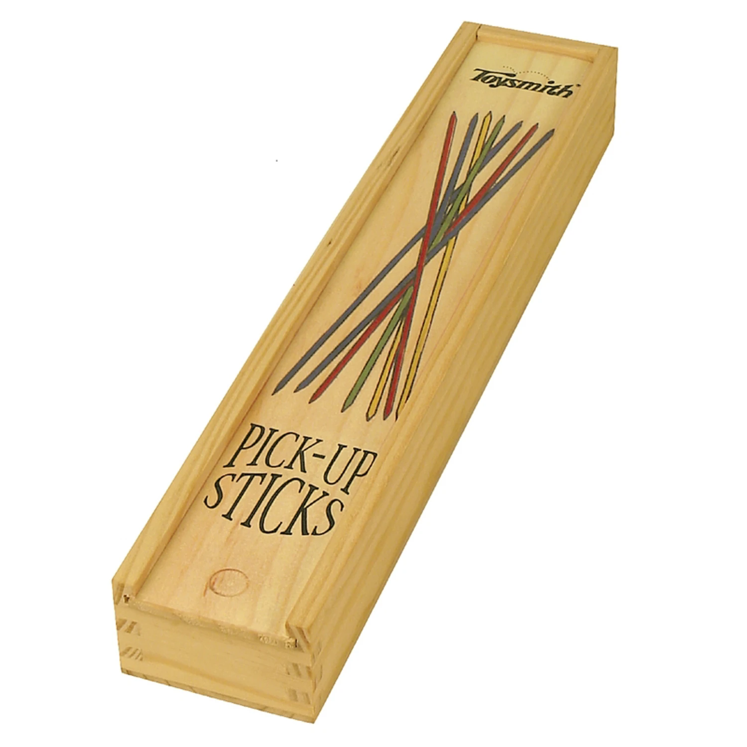 42 Piece Wooden Pick-up Sticks Game With Storage Case
