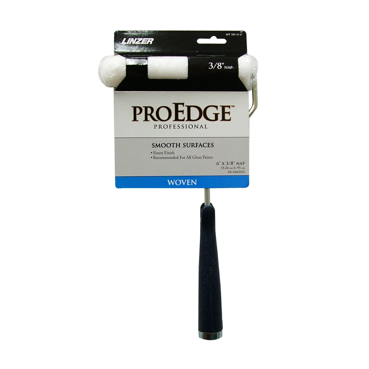 Pro Edge 6 In. W Mini Paint Roller Frame And Cover With Threaded End