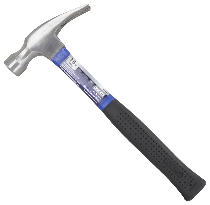 16 Oz Ripping Hammer With Steel Head And Handle, 12-3/4 In Overall Length