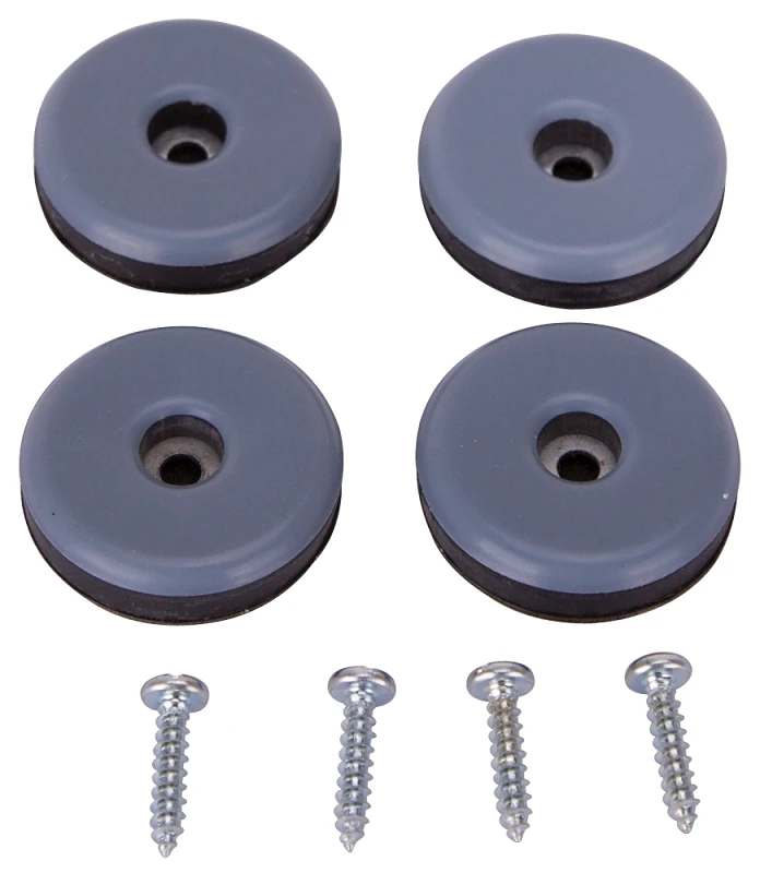 1.5 Inch Screw-on Furniture Glide With Steel Screws For Easy Movement
