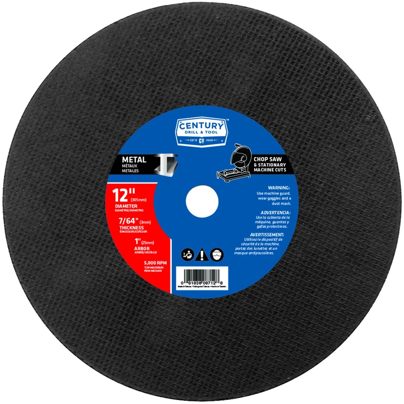 CHOP SAW BLADE 12INX7/64IN