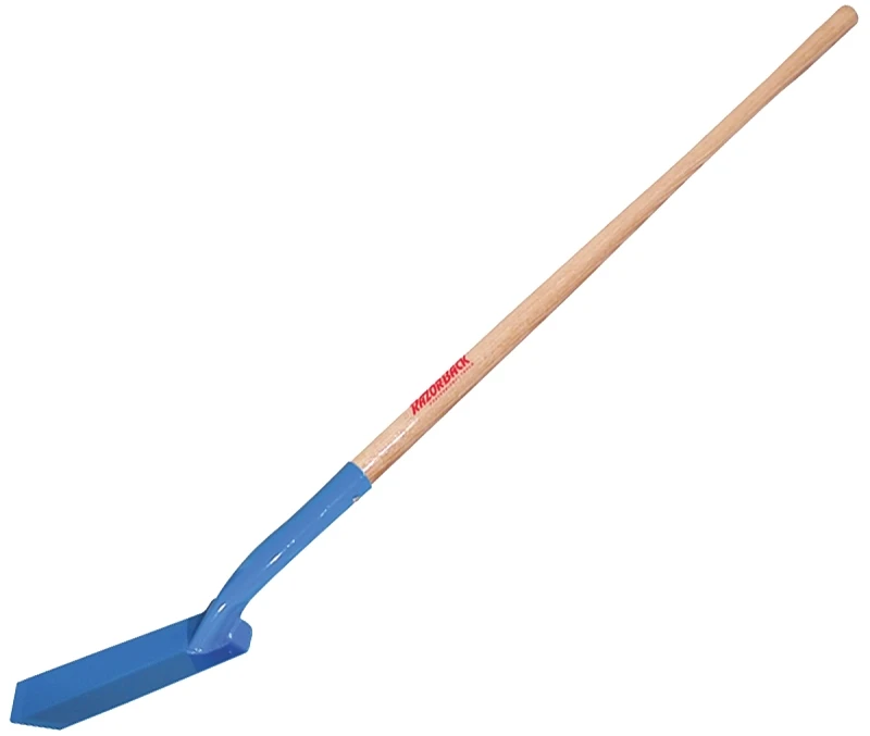 Razor-back 57.88 In. Steel Trenching Shovel With Hardwood Handle And 3 In. Blade