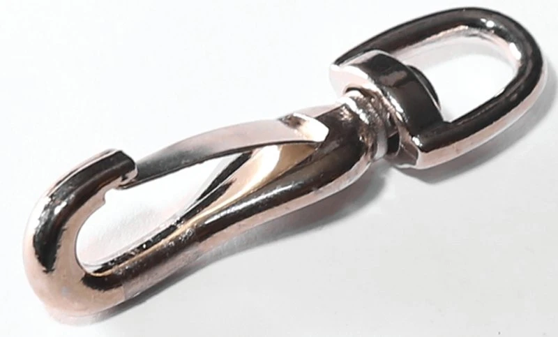 1/4" Spring Snap Round Swivel