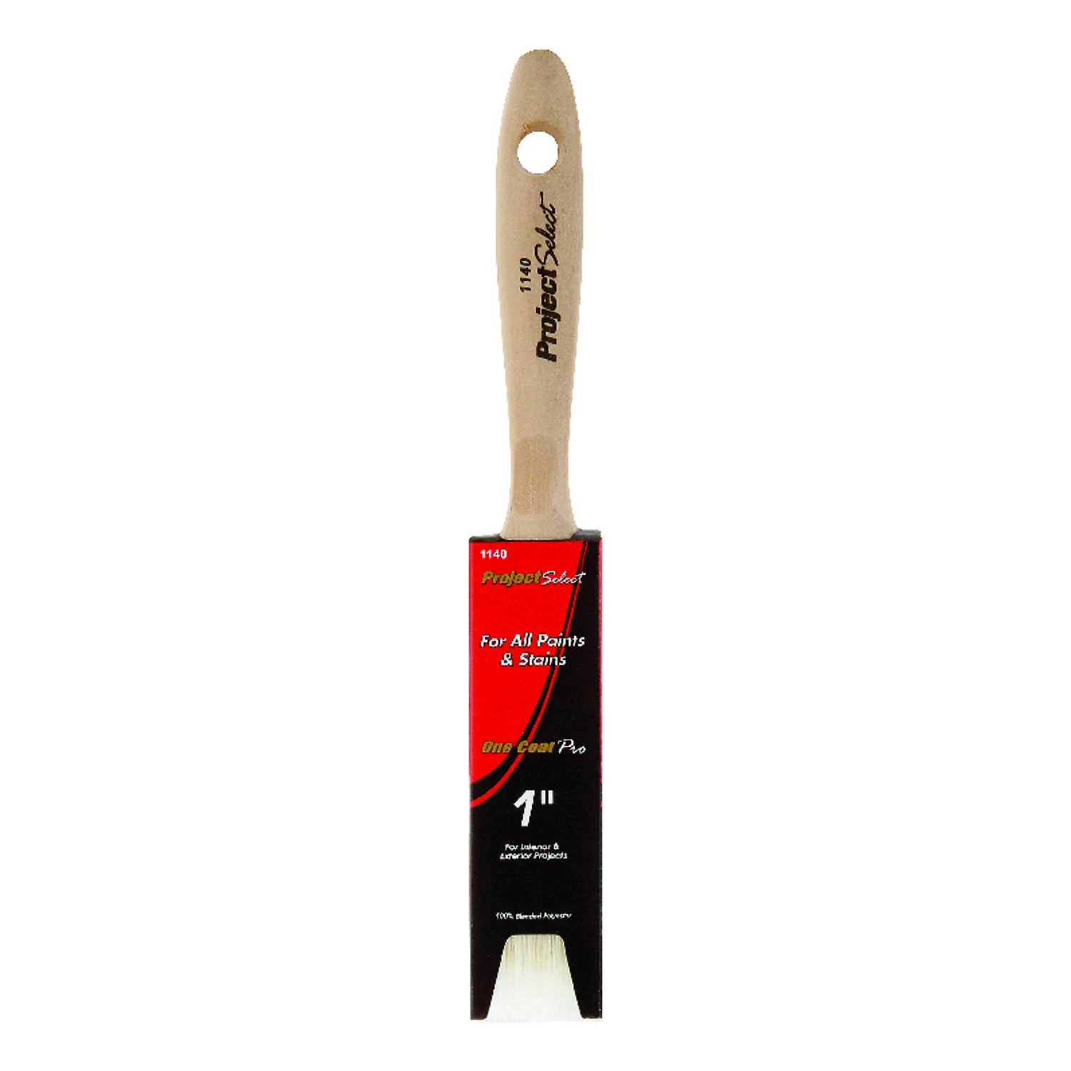 BRUSH VRNSH WL POLY BLEND 1IN