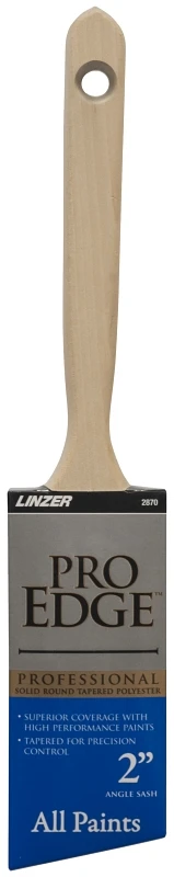 Pro Edge 2 In. Extra Soft Angle Trim Paint Brush - Model 2870 Pic 0200