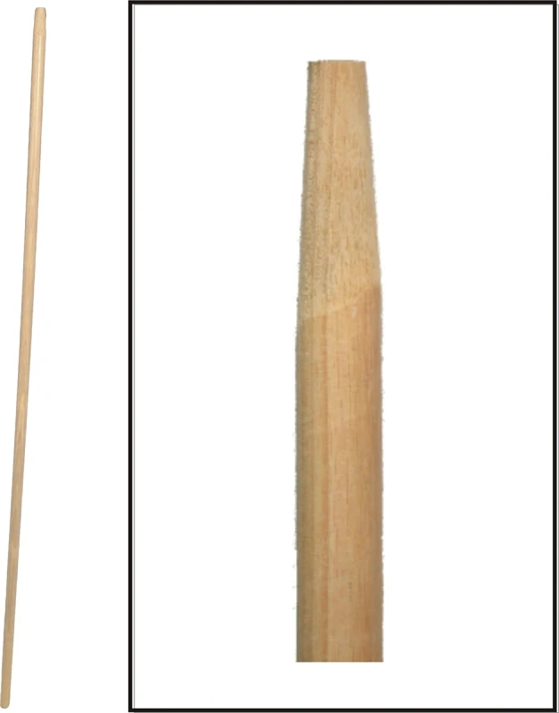 520-12 Hardwood Broom Handle, 54 Inch Length, 1-1/8 Inch Diameter