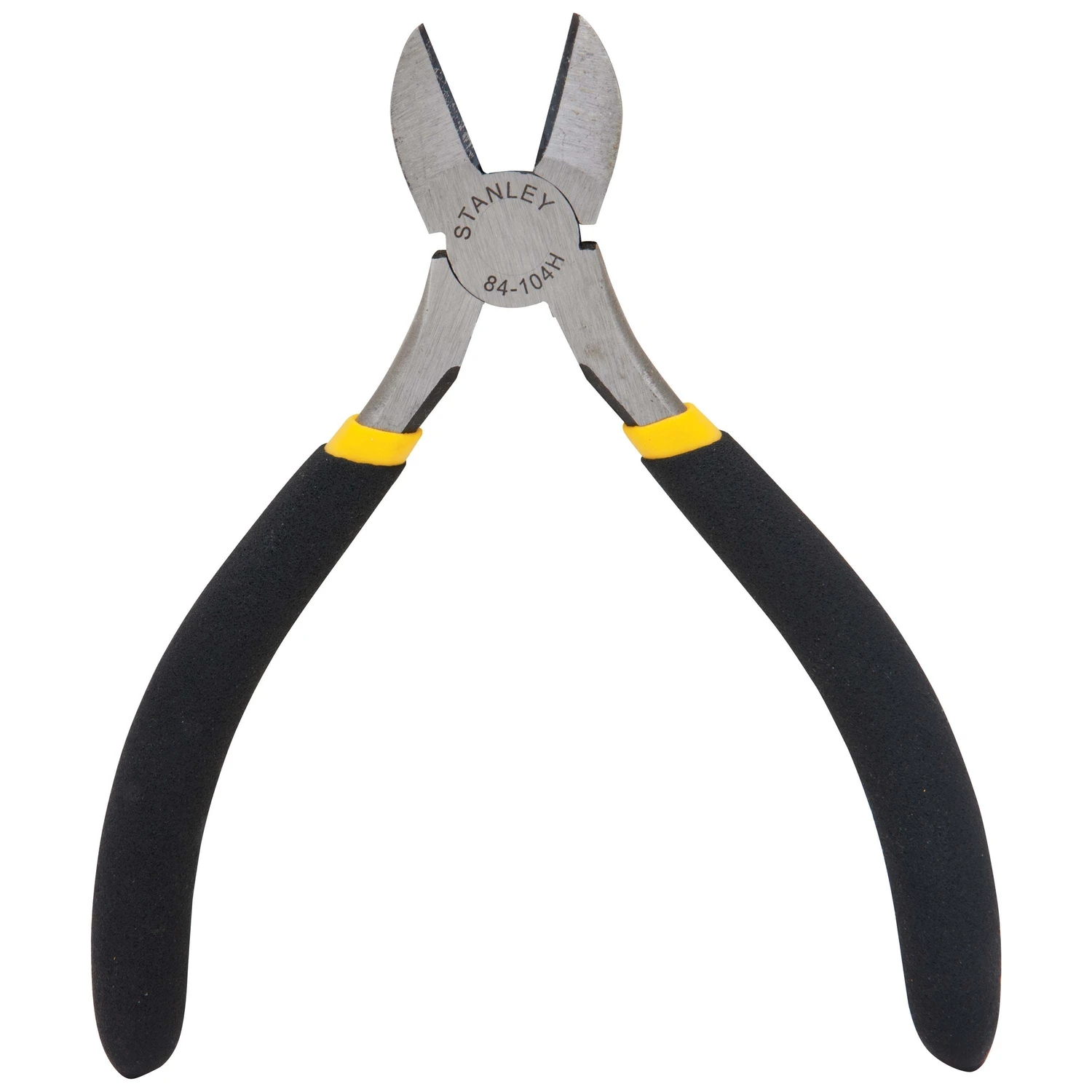 5-3/4 In. Steel Fixed Joint Diagonal Pliers With Comfort Grip, Model 84-104, 1 Pk