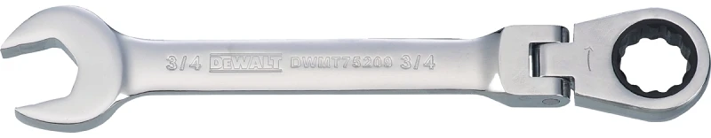 3/4 Inch Flex Head Ratcheting Combination Wrench Dwmt75209osp