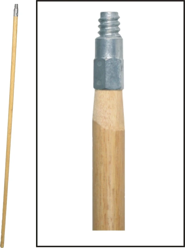 312-12 Hardwood Broom Handle, 60 In Length, 15/16 In Diameter