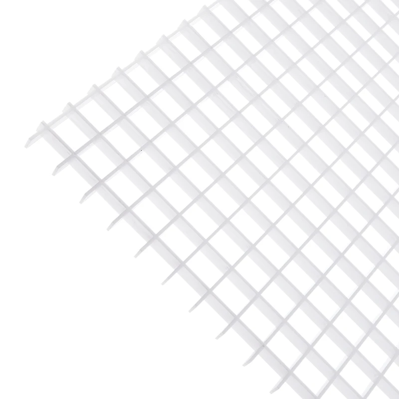 2 Ft. X 4 Ft. X 3/8 In. Egg Crate White Styrene Light Panel, 15 Pk