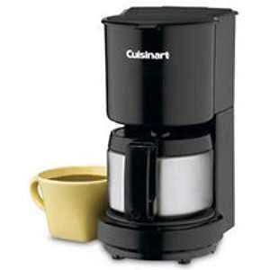 Dcc-450bkc 4-cup Black Coffeemaker With Stainless Steel Carafe
