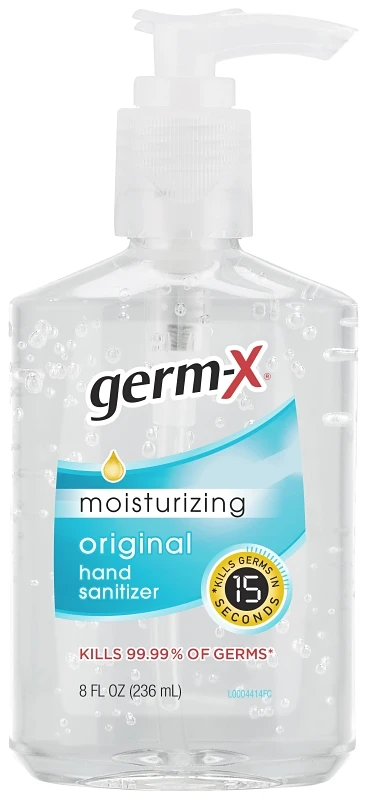 Hand Sanitizer With Vitamin E, Floral Scent, 8 Ounce Bottle