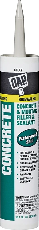 10.1 Oz. Gray Concrete And Mortar Waterproof Filler Sealant (12-pack) Model 18096
