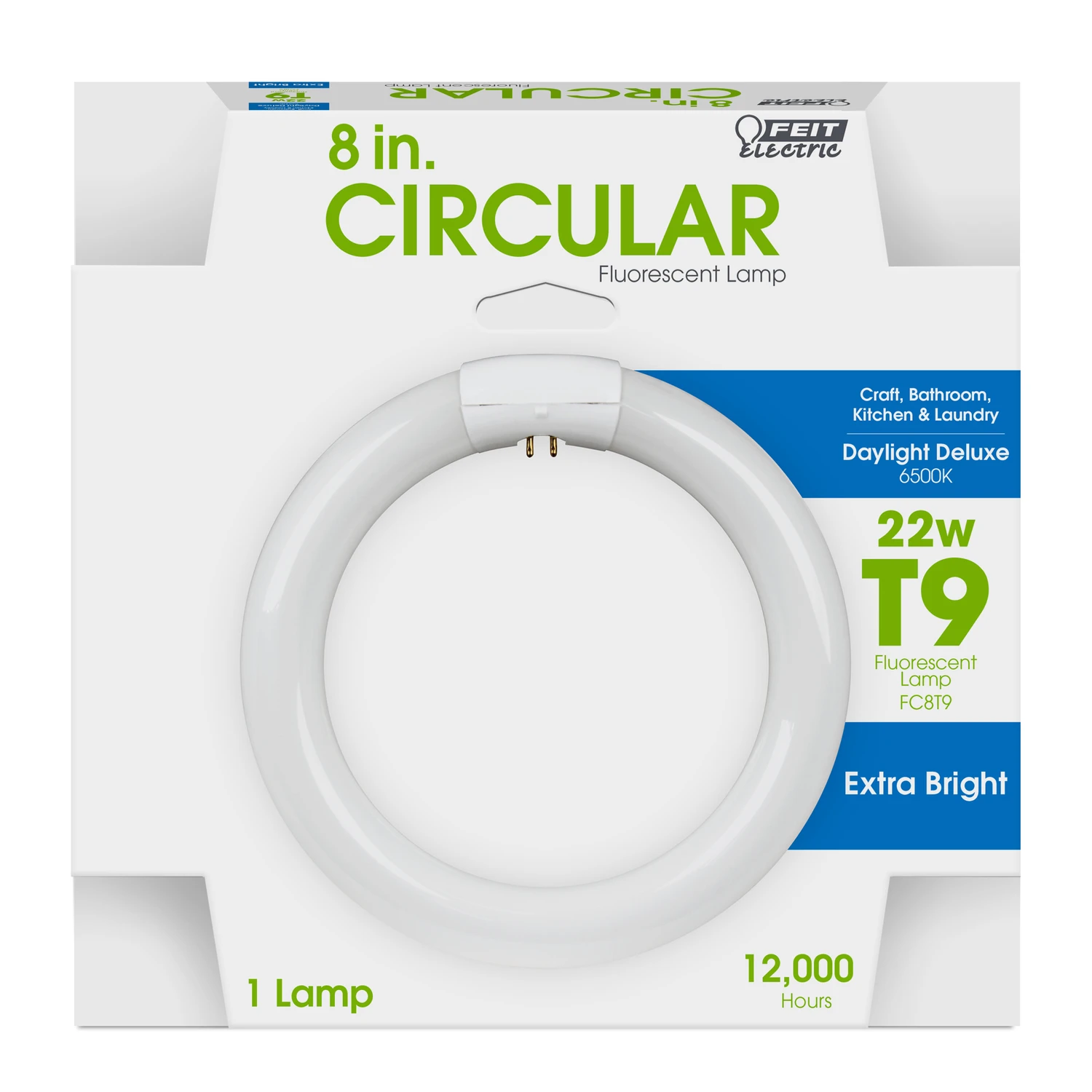 75-Watt Equivalent Daylight Circline T9 CFL Light Bulb