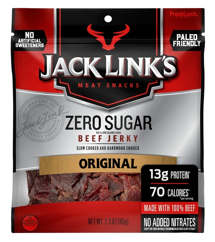 Jack Link's Zero Sugar Beef Jerky - 2.3oz