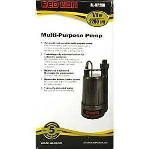 1/4 Hp 2250 Gph Automatic Multi-purpose Utility Pump Model Rl-mp25a