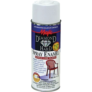 Majic Diamond Hard Enamel Spray Paint, Gloss, 11 Oz, Royal Blue, Model 8-21505-8
