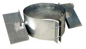 Corporation 7rs 7 Inch Supervent Roof Support Kit Galvanized Steel