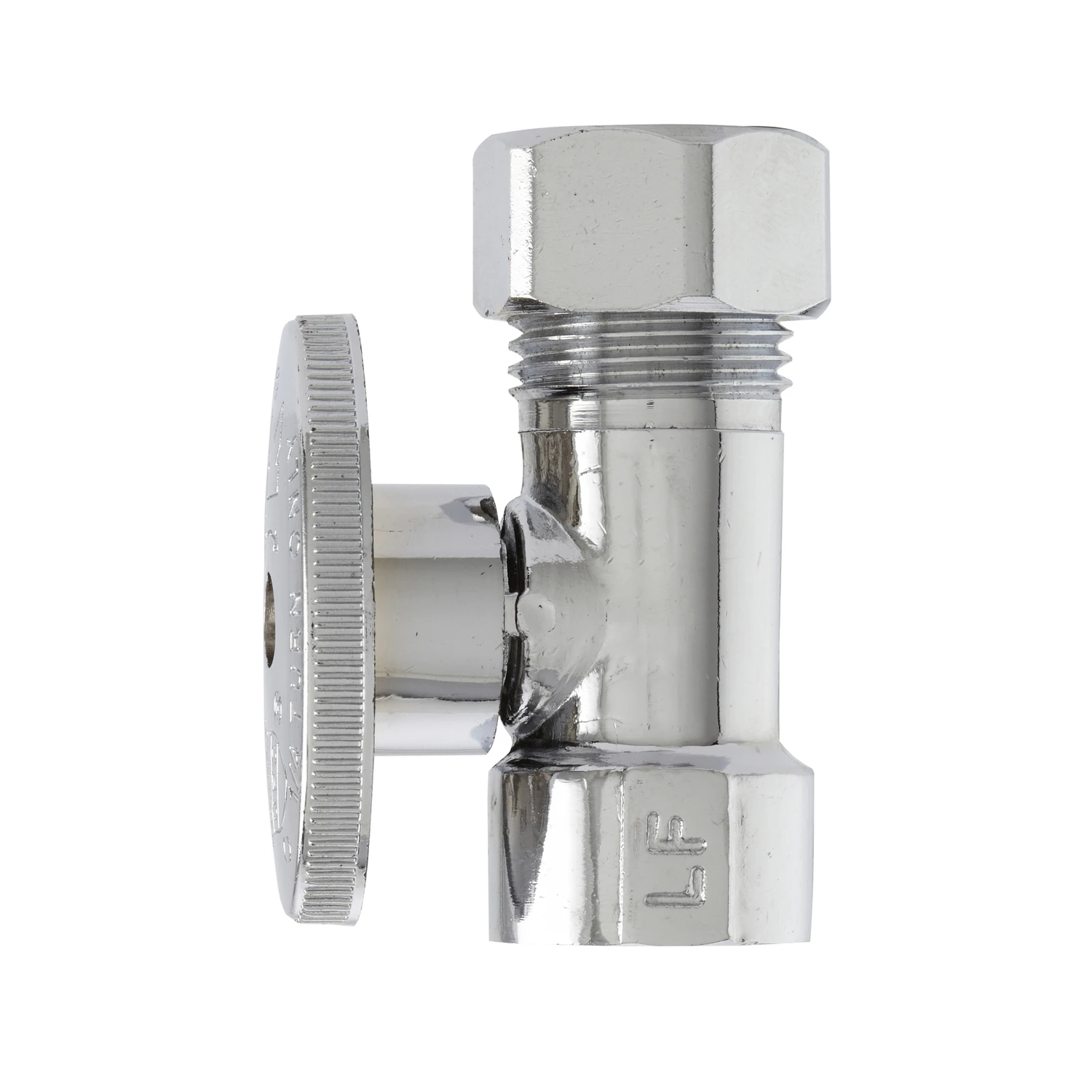 1/2 In. Fip X 1/2 In. Compression Brass Straight Valve - Lead-free