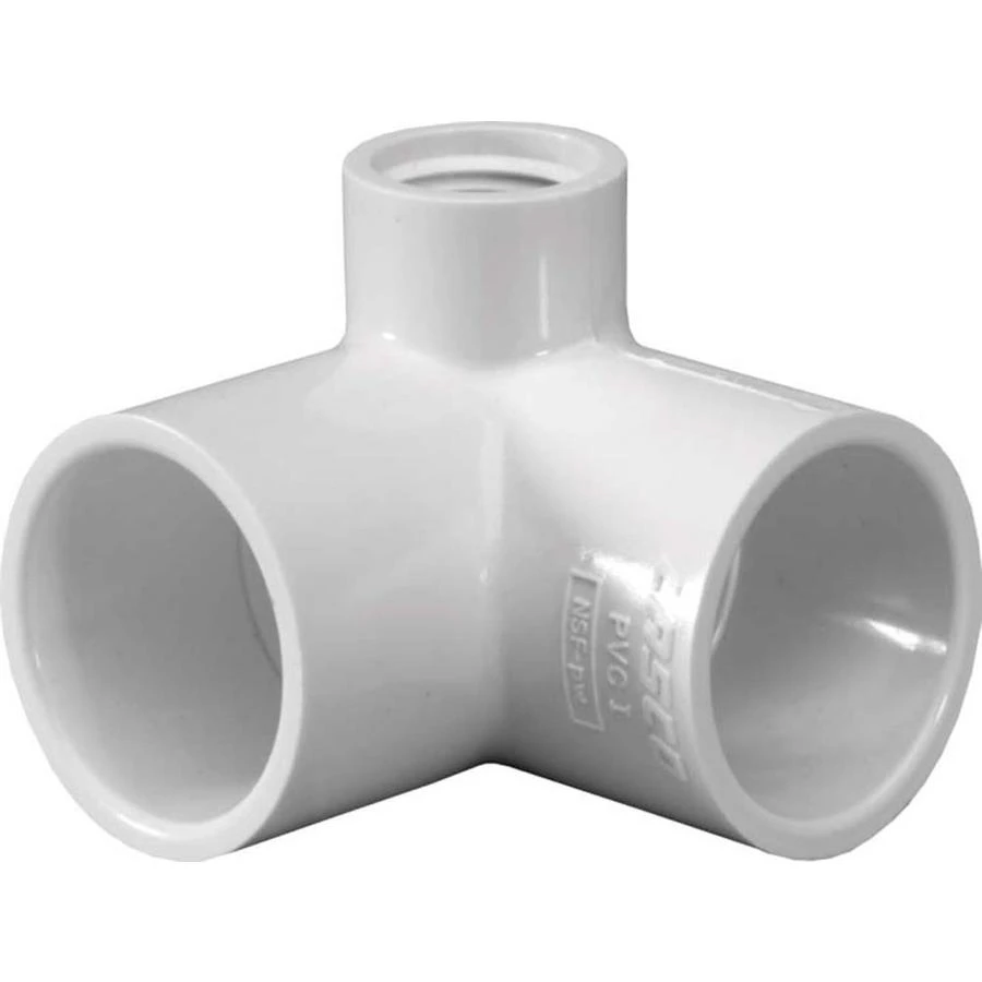 3/4-in X 1/2-in Dia 90-degree Pvc Schedule 40 Side Outlet Elbow Fitting