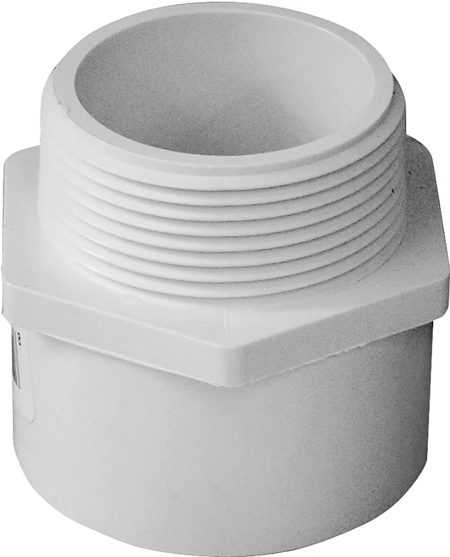 1-1/2-in Dia Pvc Schedule 40 Male Adapter Fitting