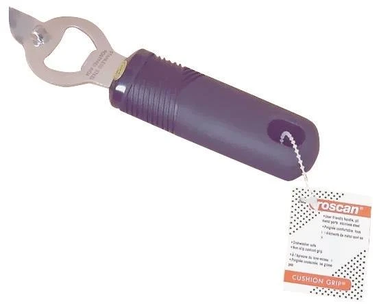 Grip-ez 126 Stainless Steel Can And Bottle Opener, 7-3/4 In L X 2 In W X 1-1/4 In H