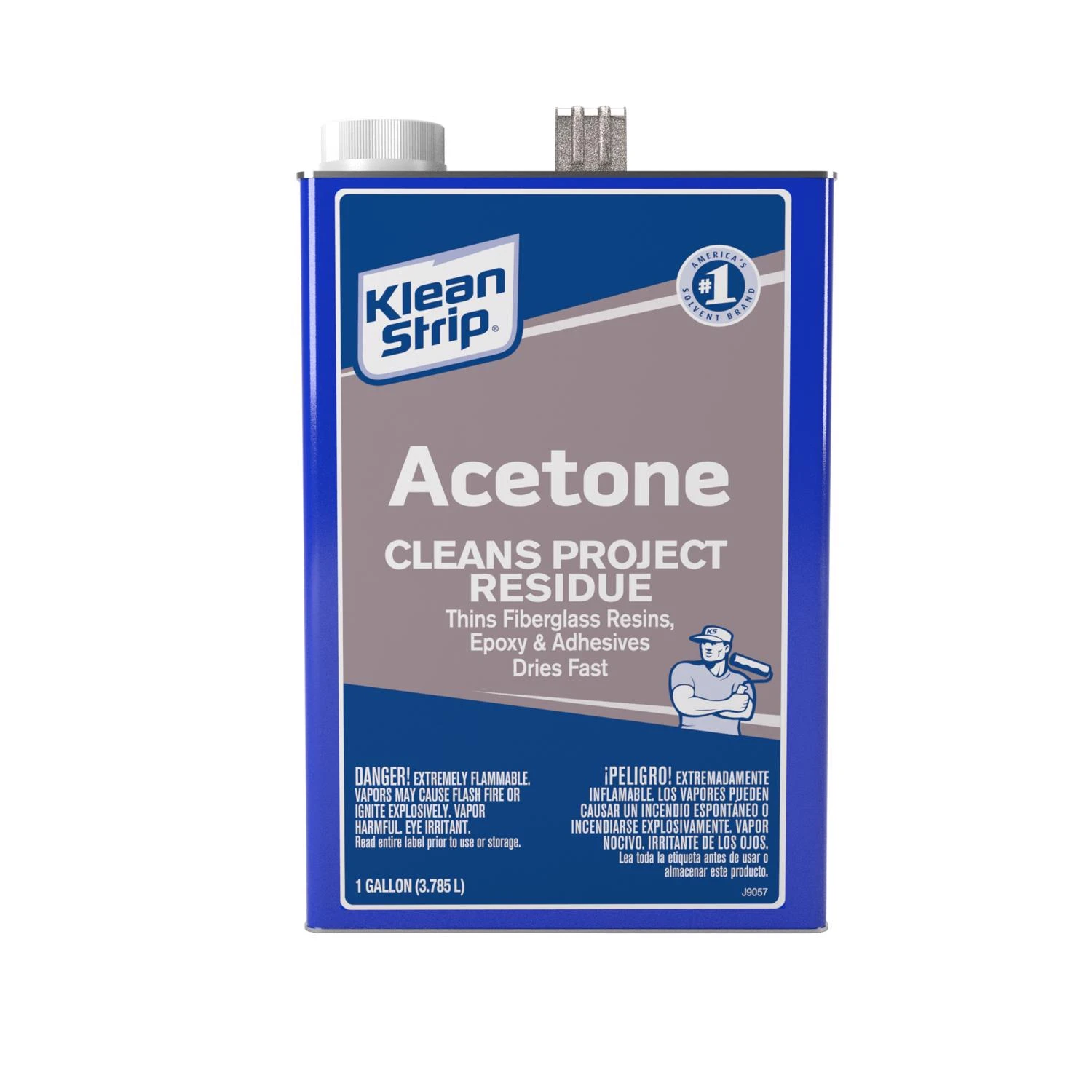 Acetone Solvent And Thinner 1 Gallon - Fast Drying, Effective Cleaner