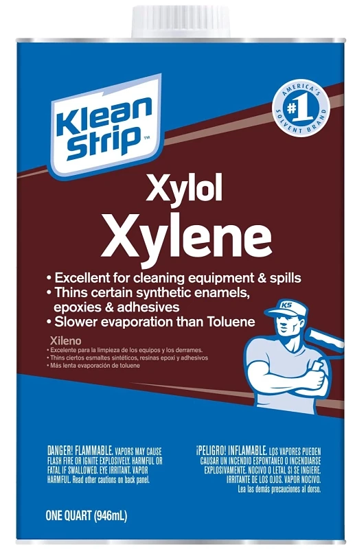 Xylene Solvent 1 Quart - Ideal For Thinning And Cleanup