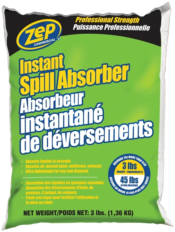 Instant Spill Absorber - 3 Lb Ultra-absorbent Formula For Liquids