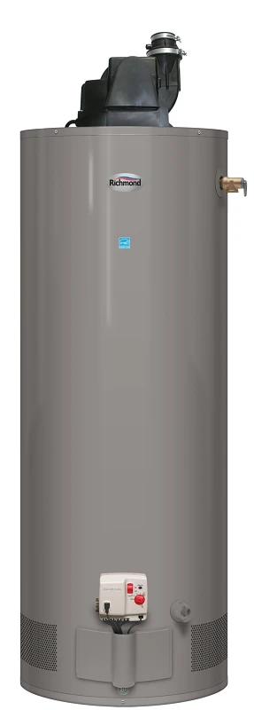 40 Gallon Short 6 Year 36000 Btu Natural Gas Power Vent Water Heater