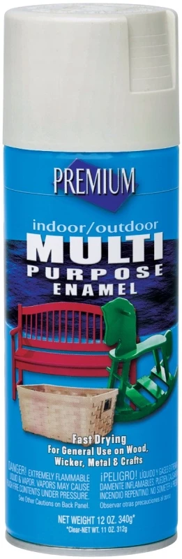 Multi-purpose Spray Paint, Gloss Almond, 12 Ounce Aerosol Can, Model Mp1010