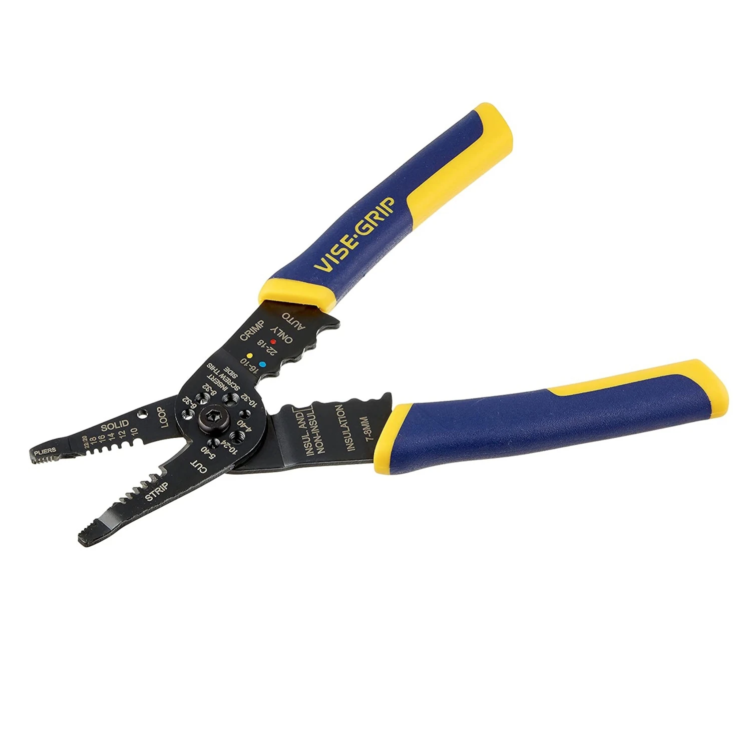 Irwin Vise-Grip 8 in. Steel Multi-Tool Pliers Blue/Yellow 1 pk
