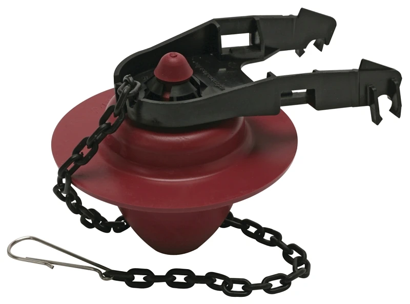 501cp21 Universal Toilet Flapper - Long Lasting Red Design