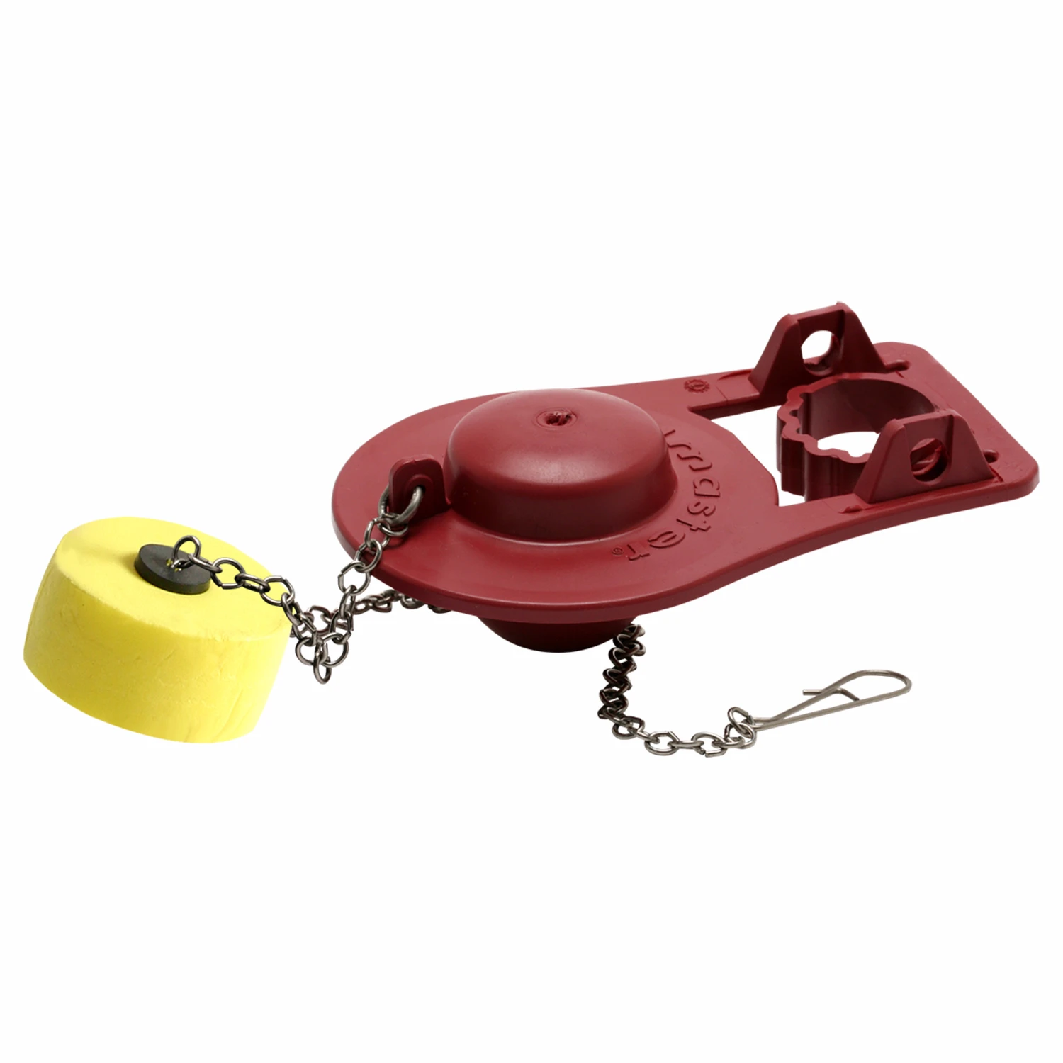 5051 Universal Toilet Flapper Red Plastic Adjustable Float