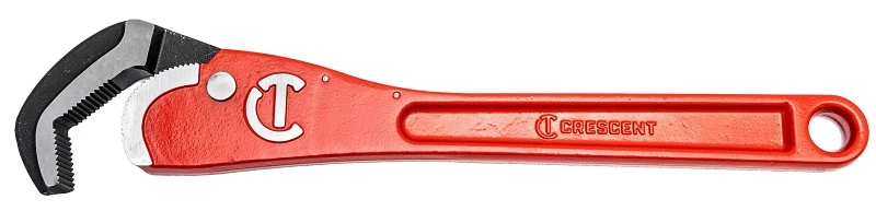 12 Inch Self-Adjusting Steel Pipe Wrench with Durable Construction