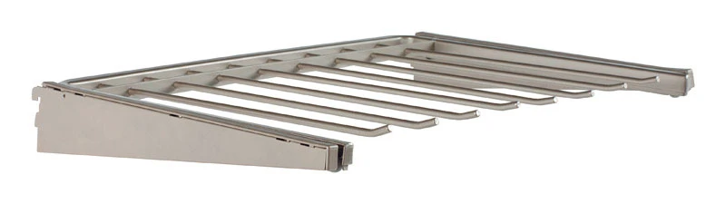 Closet Culture Pants Rack Kit with Champagne Nickel Finish