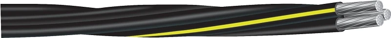 4/0-4/0-4/0 Awg Urd Wire, 500 Feet, Triplexed Cross-linked Polyethylene