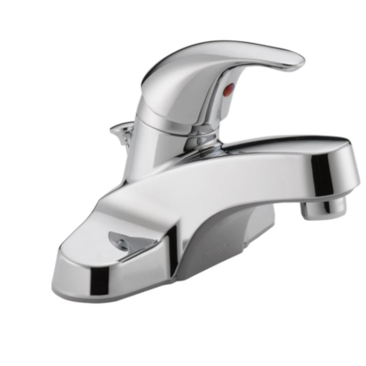 Chrome Pop-up Bathroom Sink Faucet 4 In. Single Handle P136lf