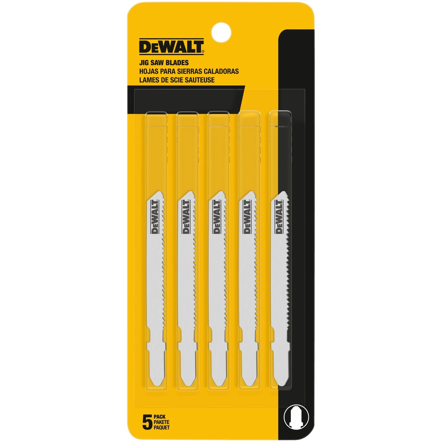 T-Shank Thin Metal Jigsaw Blade, 3 In., 24-TPI, 5-Pk.