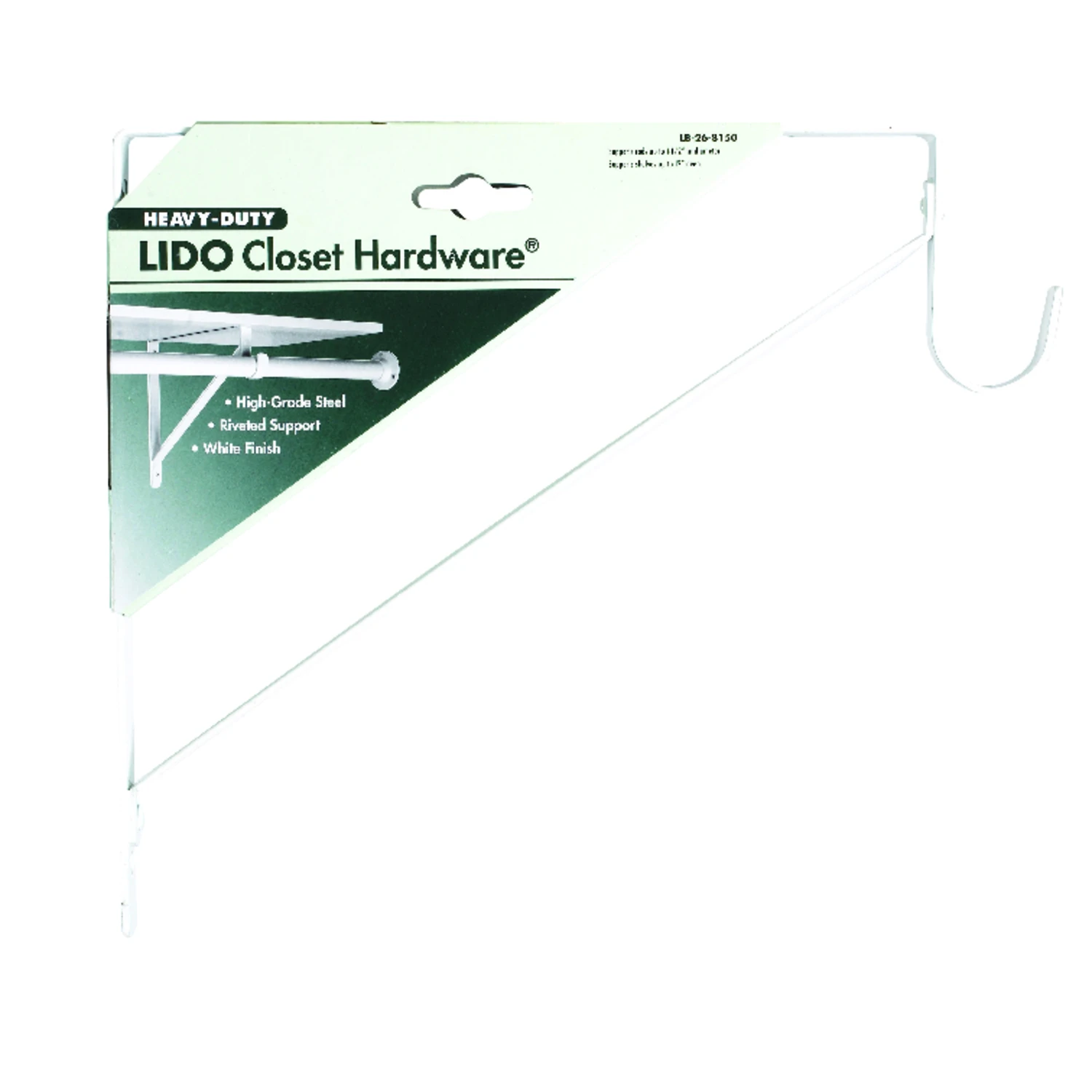 Lido 10-1/2 in. H X 1 in. W X 11 in. L Steel Shelf Divider