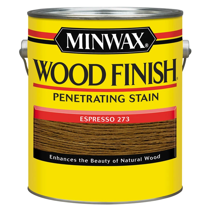 Wood Finish Penetrating Stain, Espresso, 1 Gallon - Oil-based Interior Stain