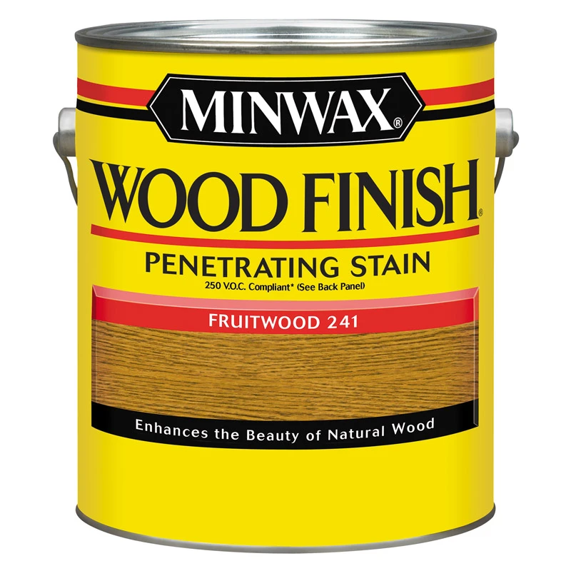 Wood Finish Voc Penetrating Stain, Fruitwood, 1 Gallon, Oil-based