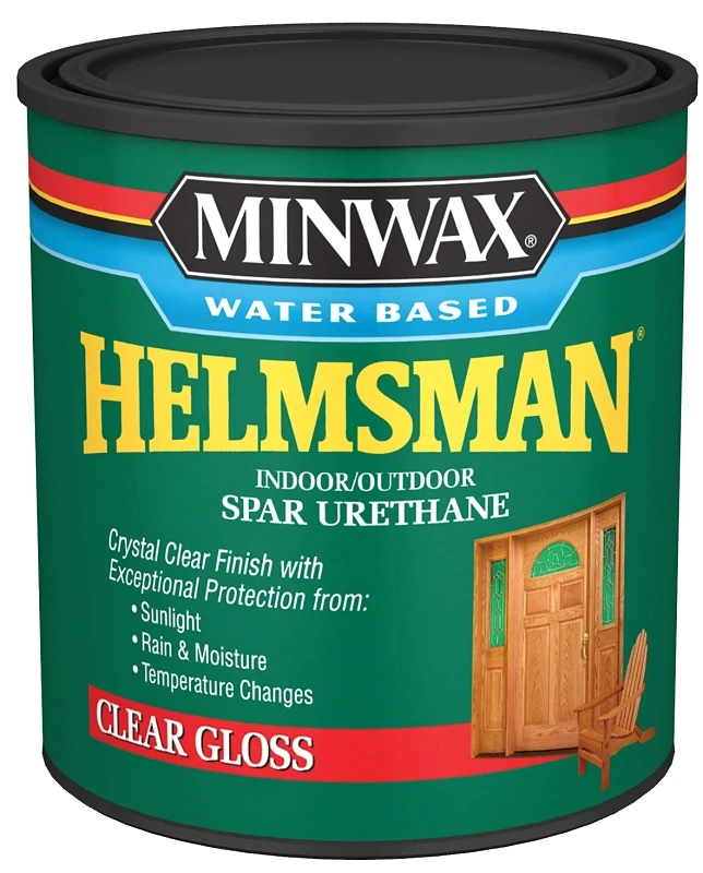 Helmsman Quart Gloss Water-based Spar Urethane For Interior/exterior Use