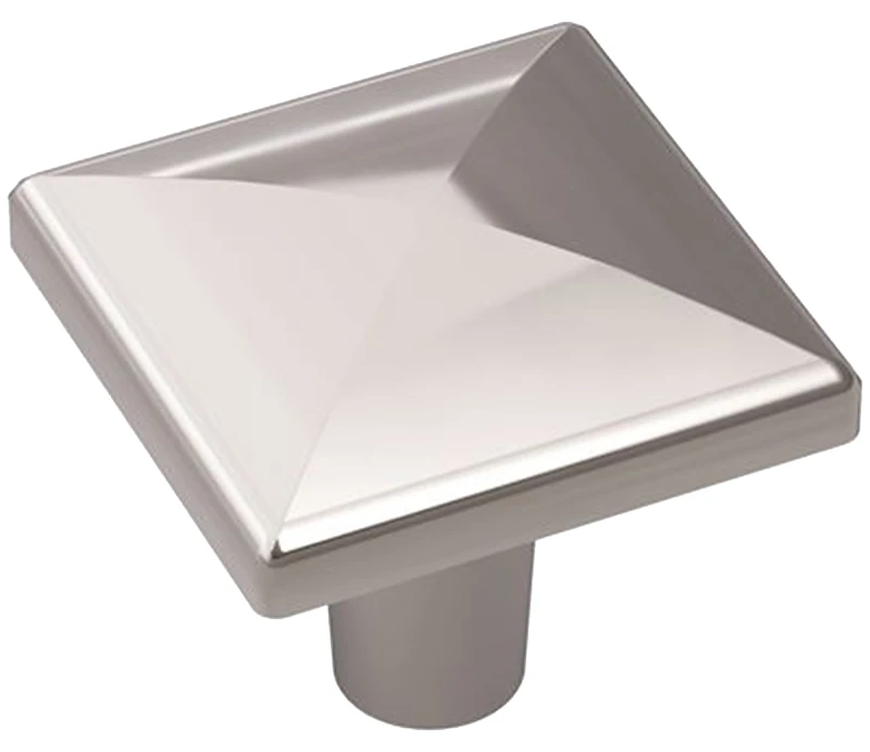 Extensity Polished Chrome Cabinet Knob, 1 and 1/8 Inch Diameter
