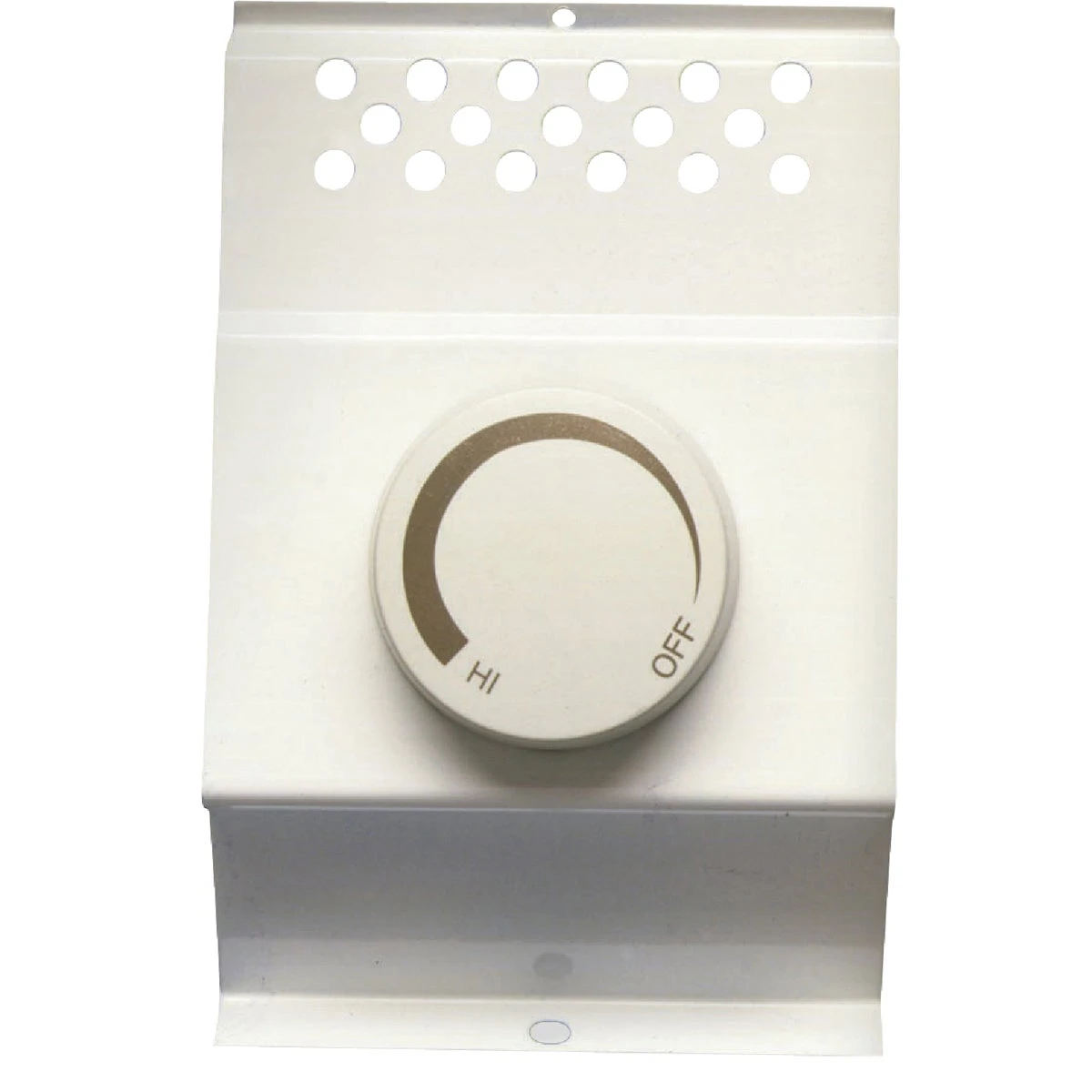 White Double Pole Electric Baseboard Heater Thermostat Model 08734