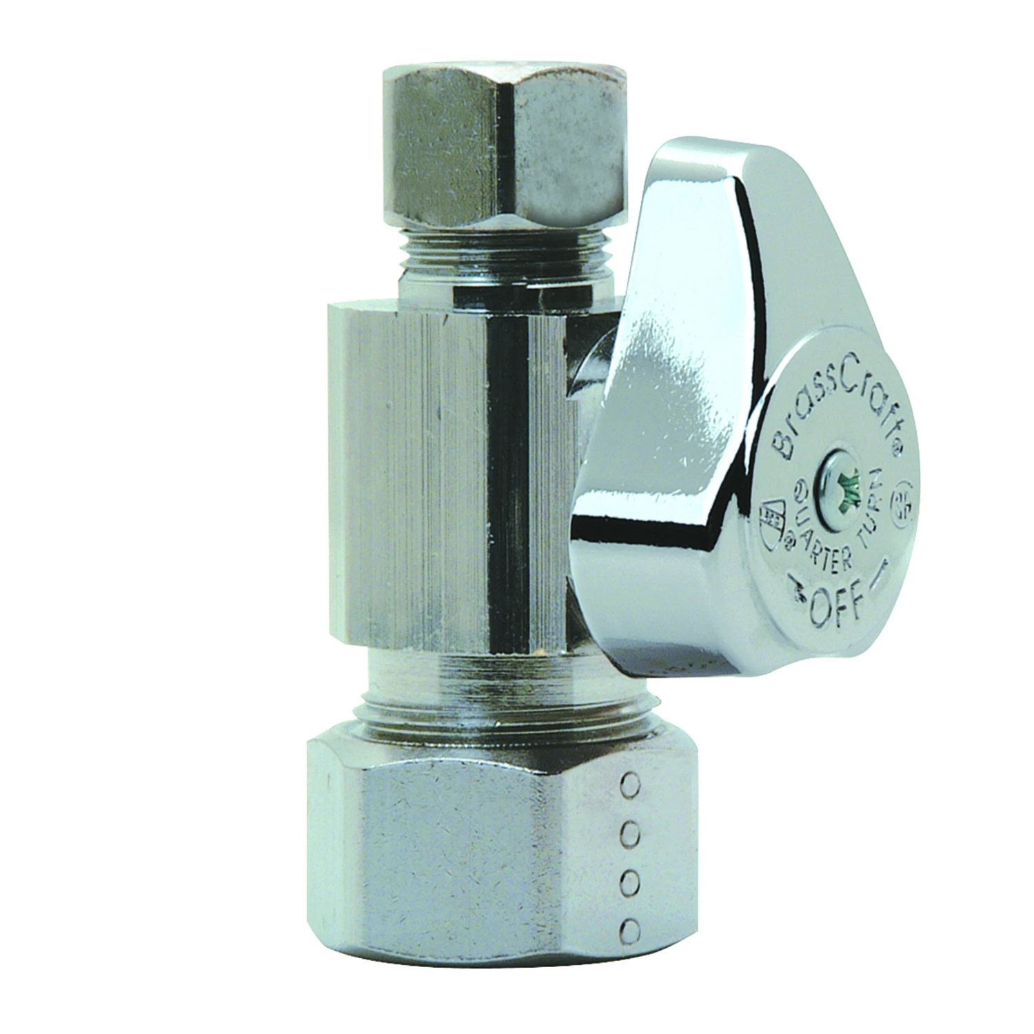5/8 In. Od Cmp X 3/8 In. Od Cmp Quarter Turn Off Straight Valve